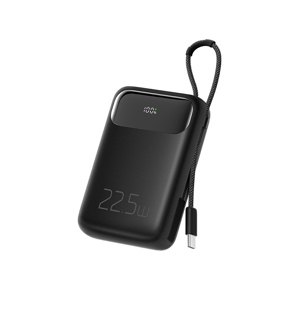Power Bank with USB-C Cable