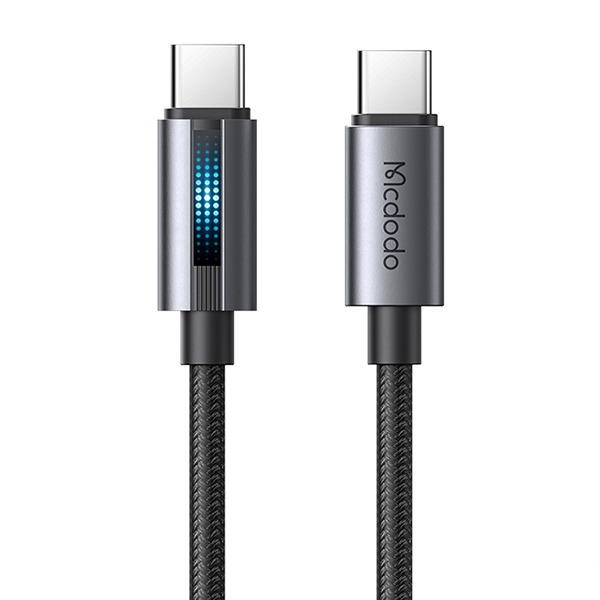 USB-C to USB-C 100W Cable with Breathing Light
