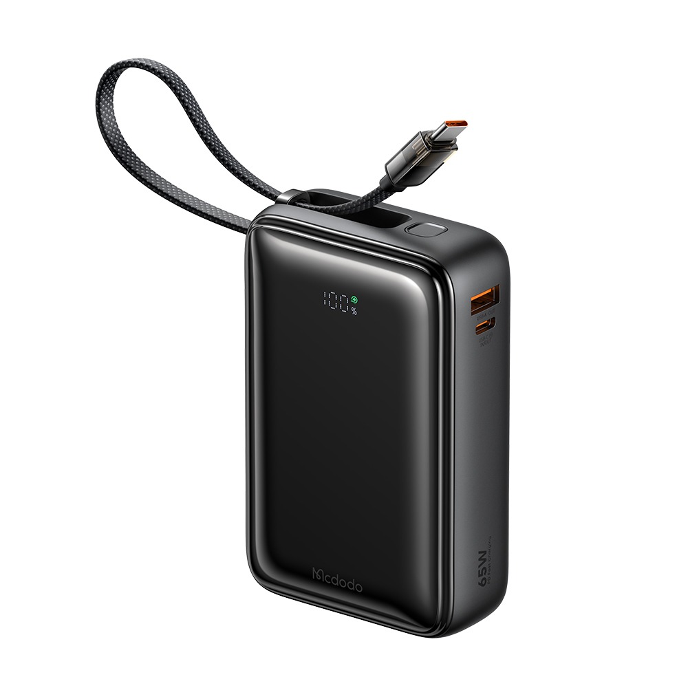 Power Bank with Built-in Cable