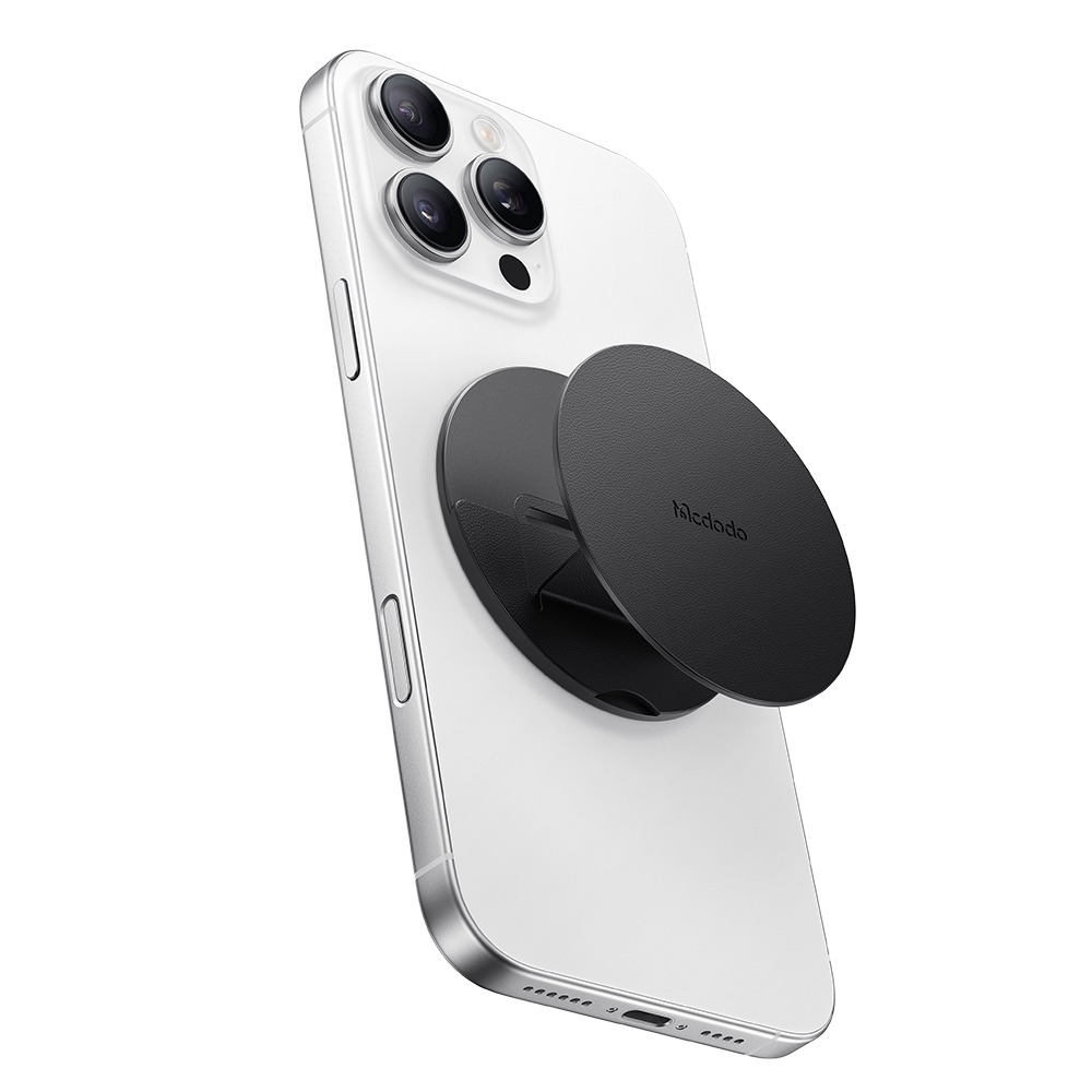 Leather Foldable Magnetic Phone Stand