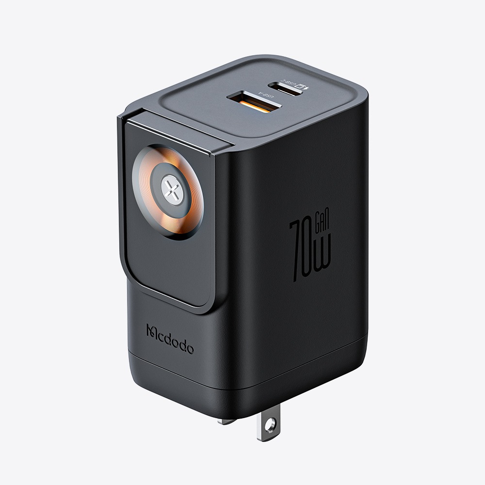 70W GaN Charger with Watch Module