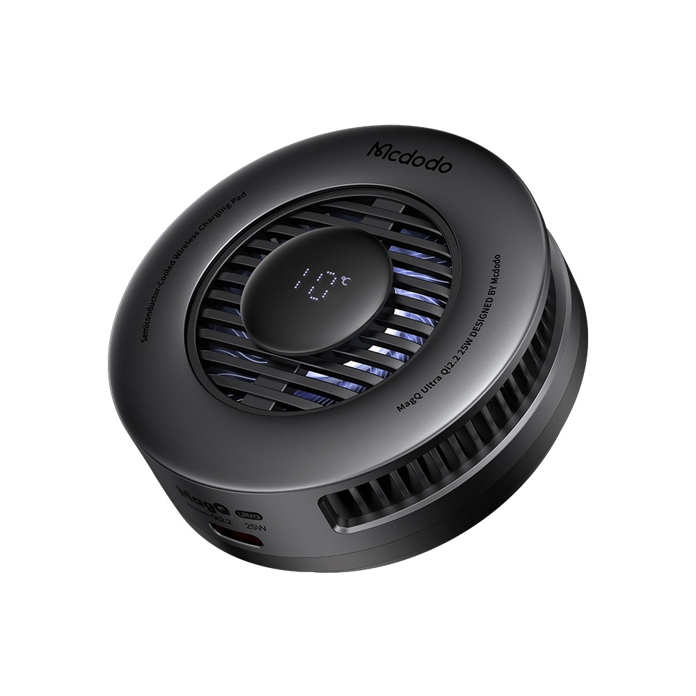 25W<br>TEC-Cooled Wireless Charging Pad